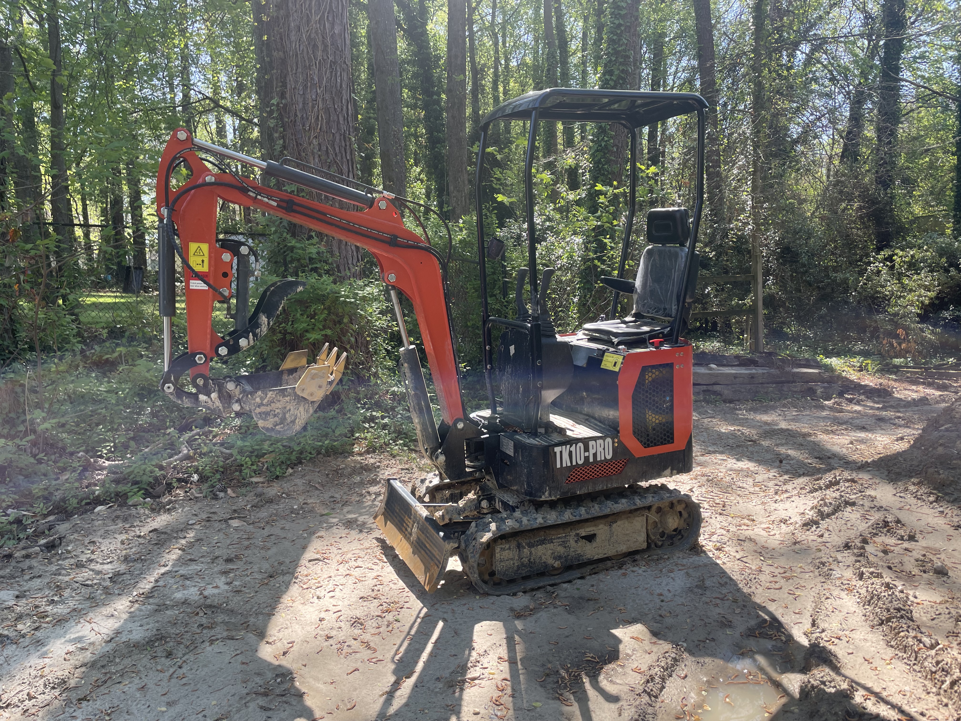 Mini Excavator Service Placeholder